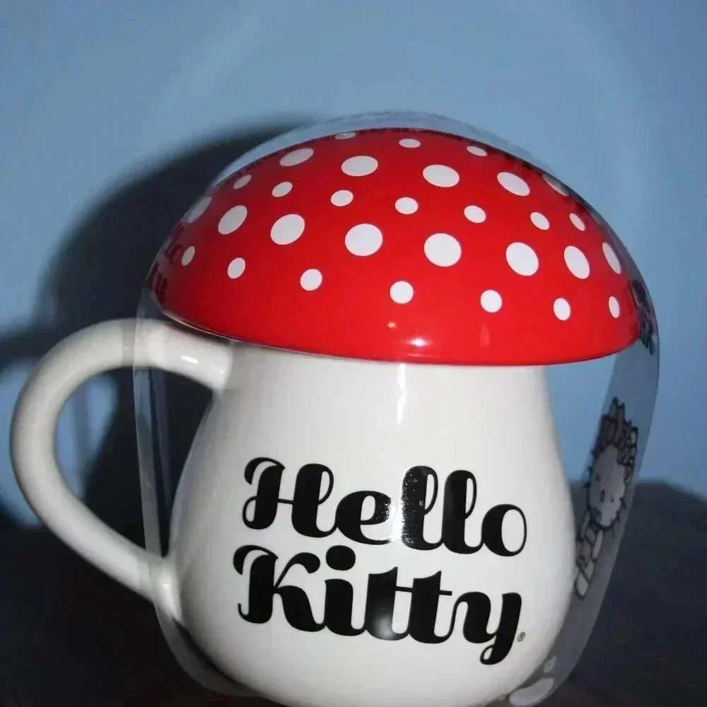 Bioworld Hello Kitty Sanrio Mushroom Shaped Ceramic Mug